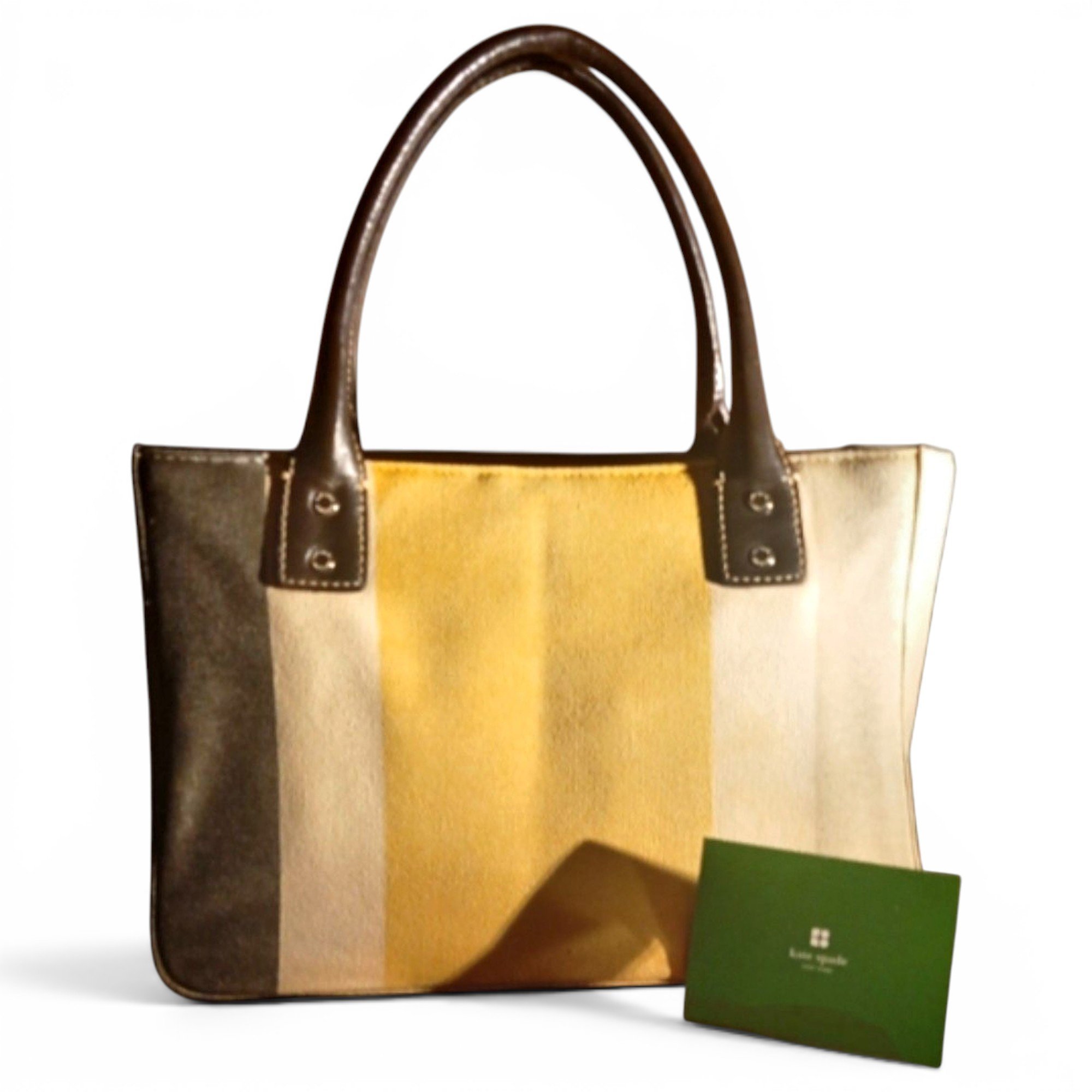 Leather tote