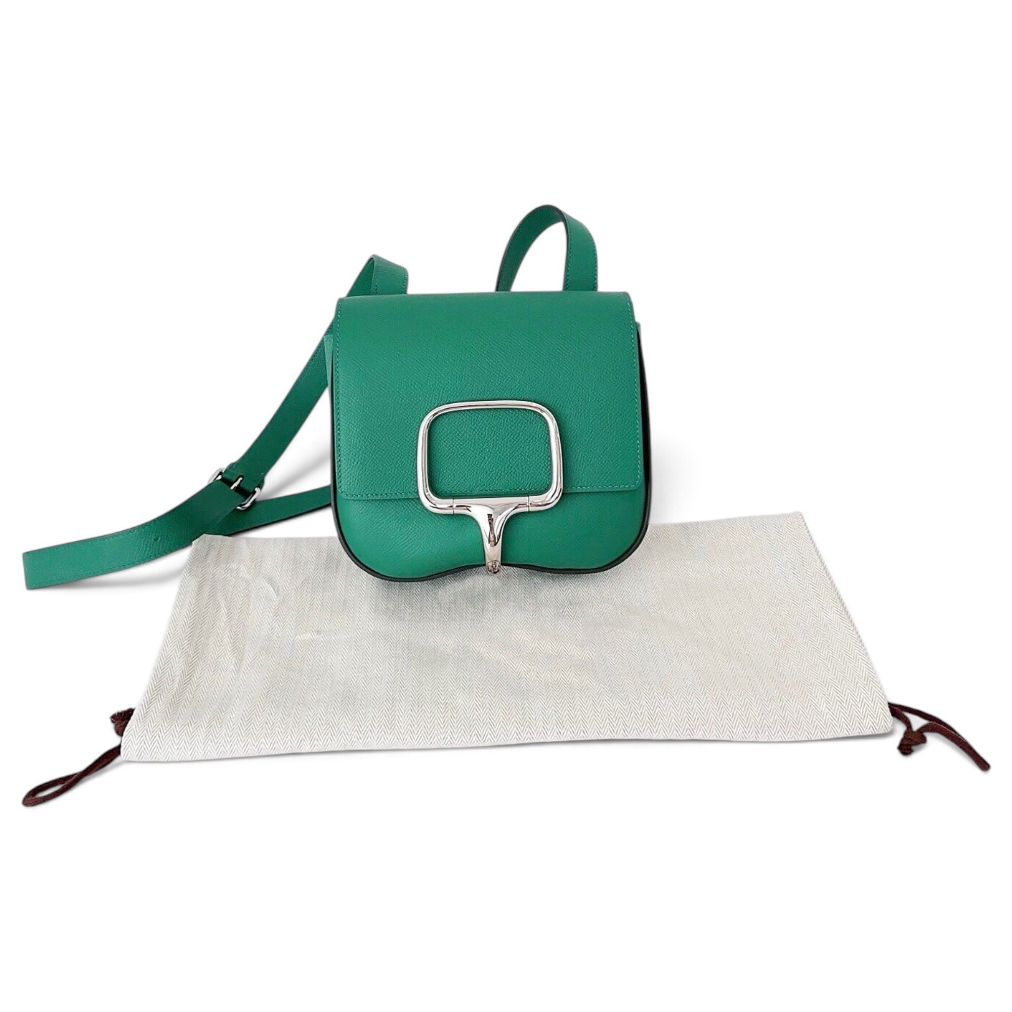 Della leather handbag