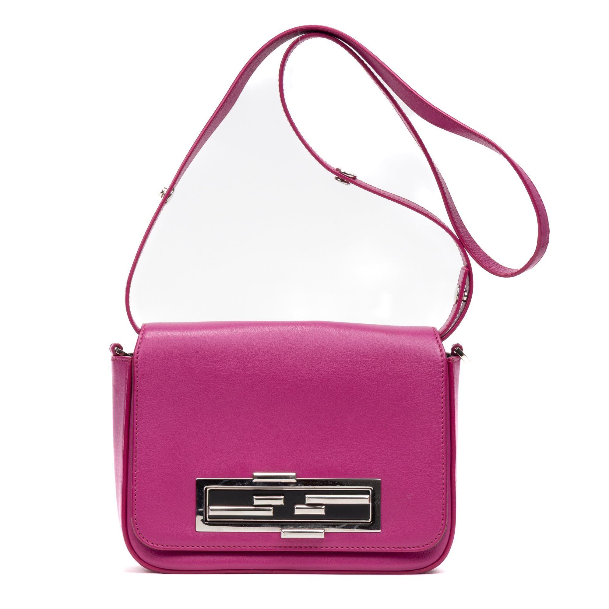 Baguette leather handbag