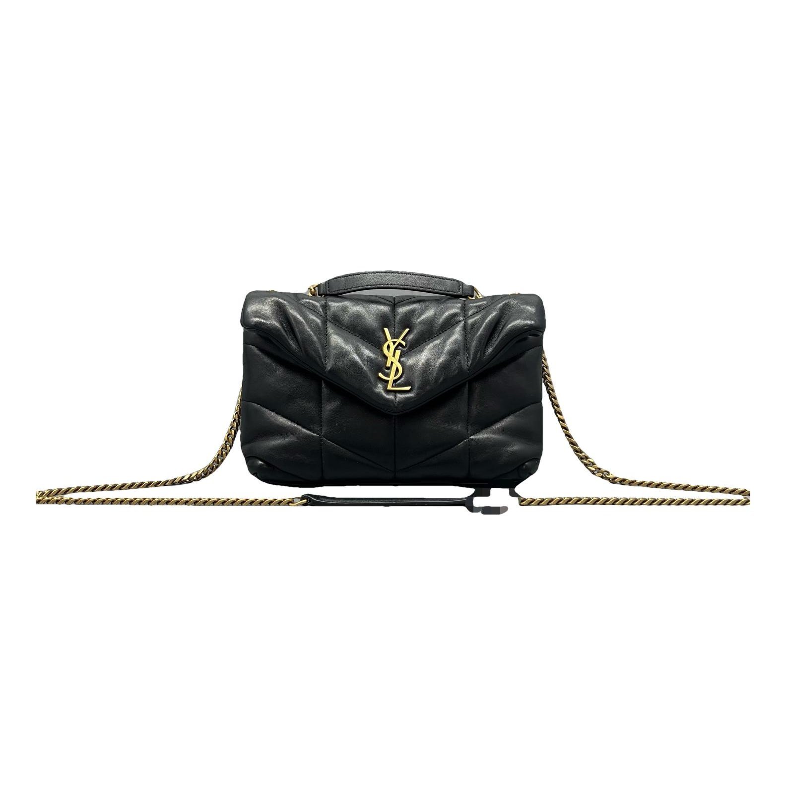 Loulou Puffer leather handbag