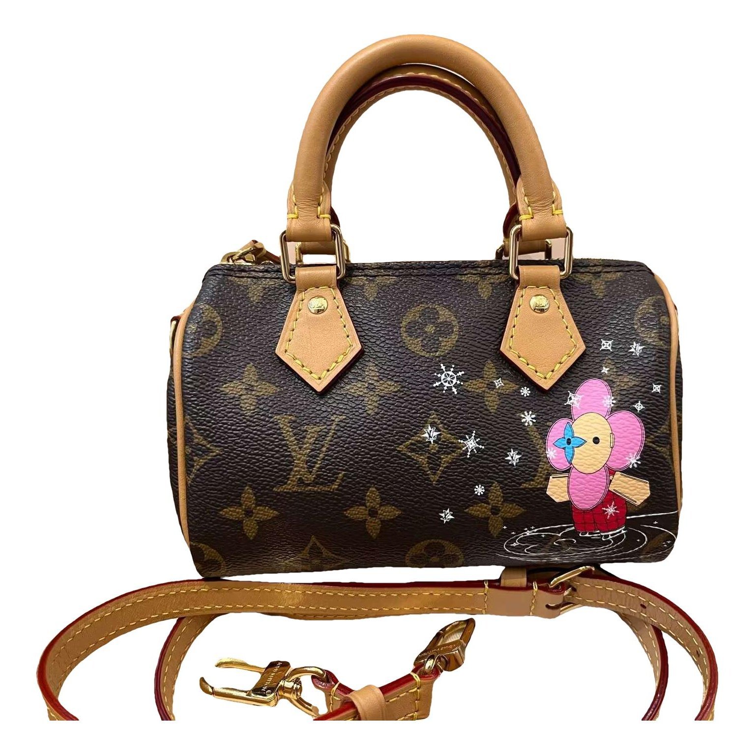 Speedy Bandoulière leather handbag