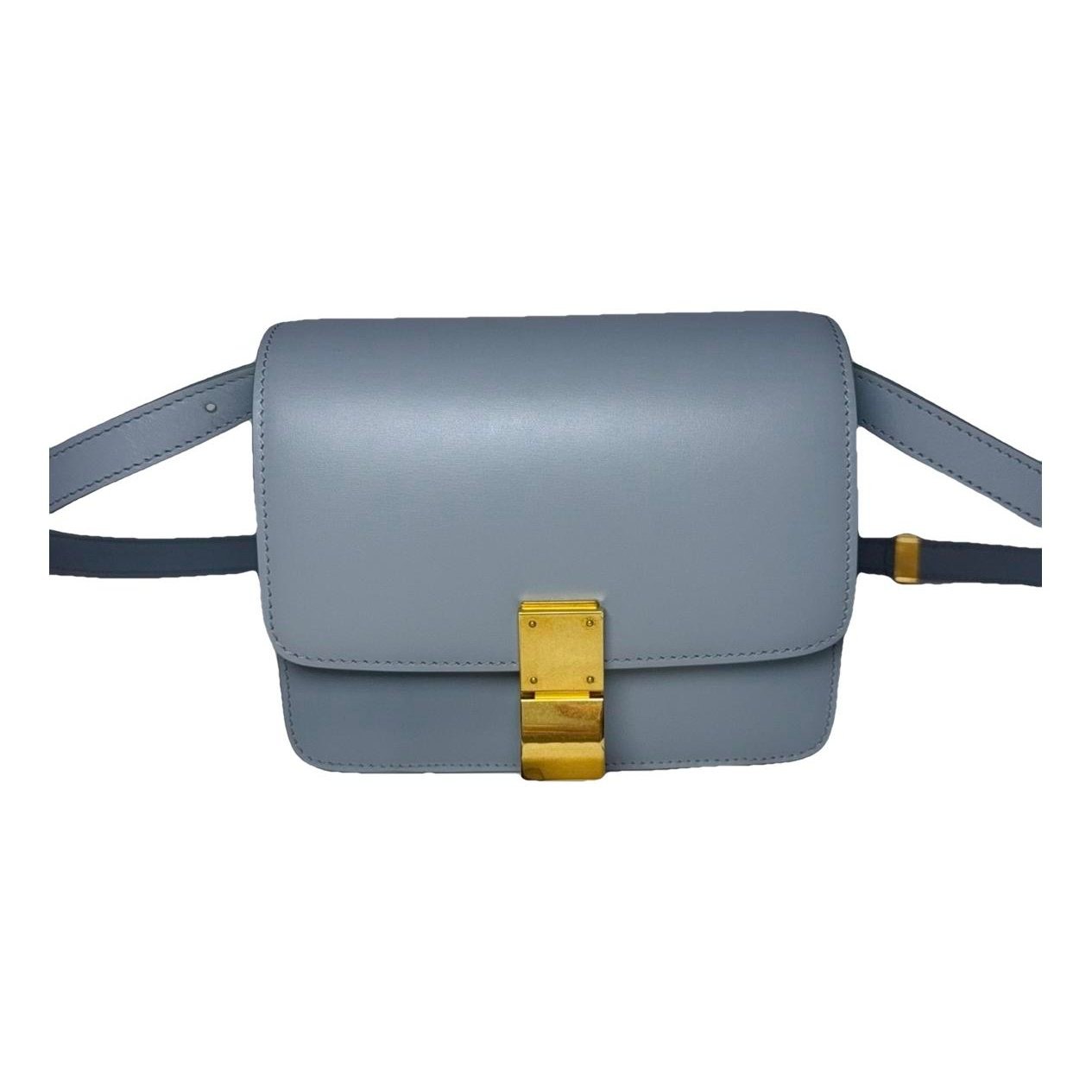 Classic leather crossbody bag