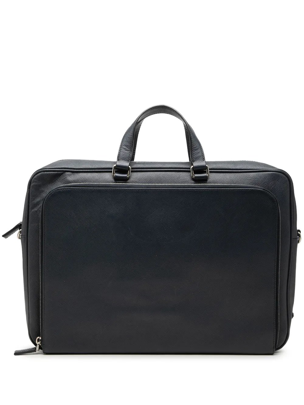2013-2026 Saffiano Cuir Travel Front Zip Pocket Briefcase business bag