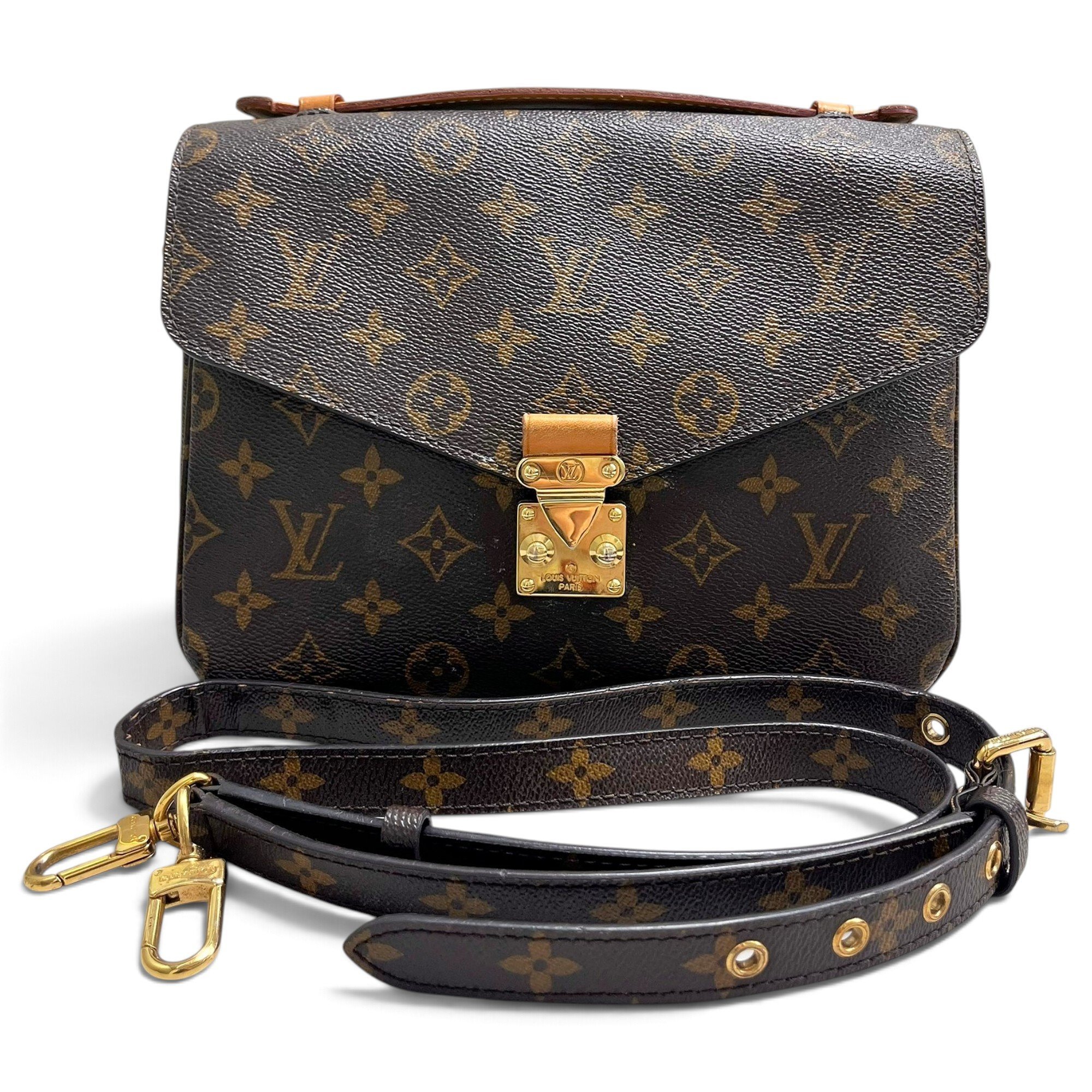 Metis leather handbag