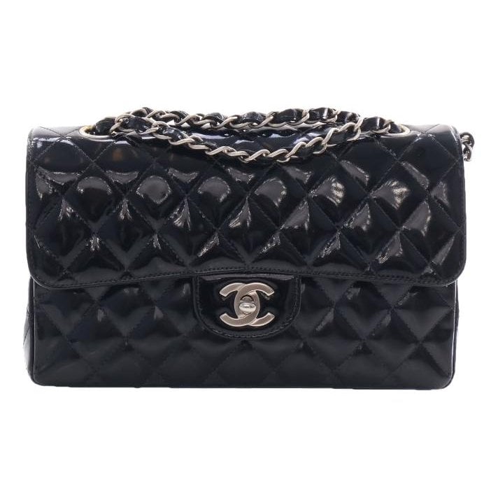 Patent leather crossbody bag