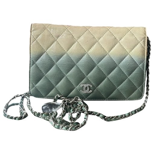 Trendy CC Wallet on Chain leather crossbody bag