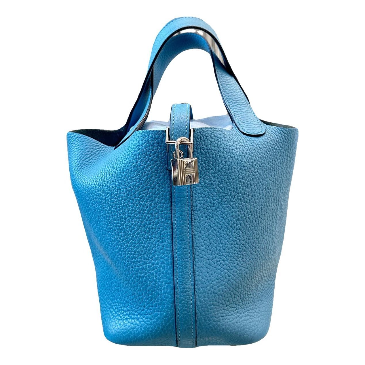 Picotin leather handbag