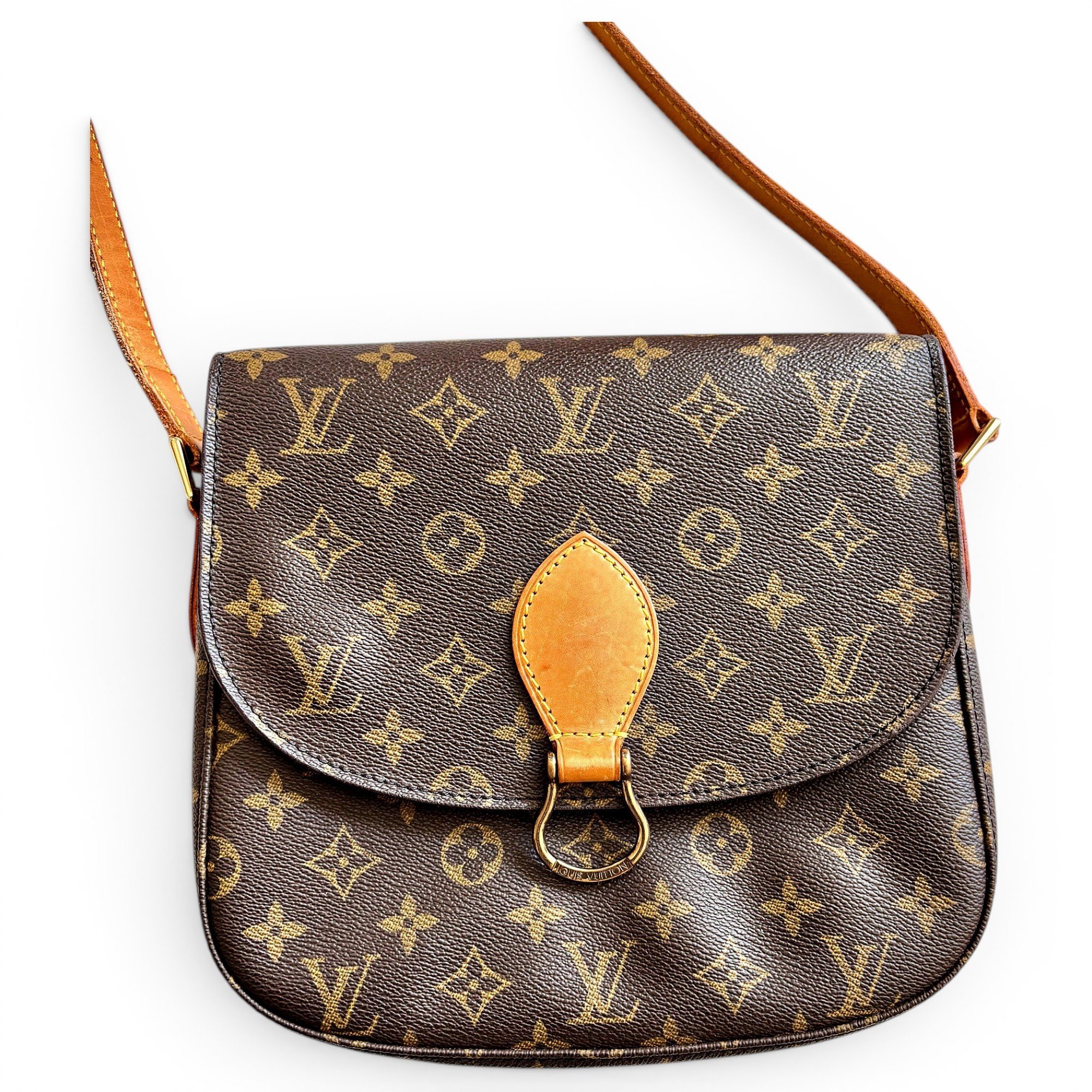 Saint Cloud leather crossbody bag