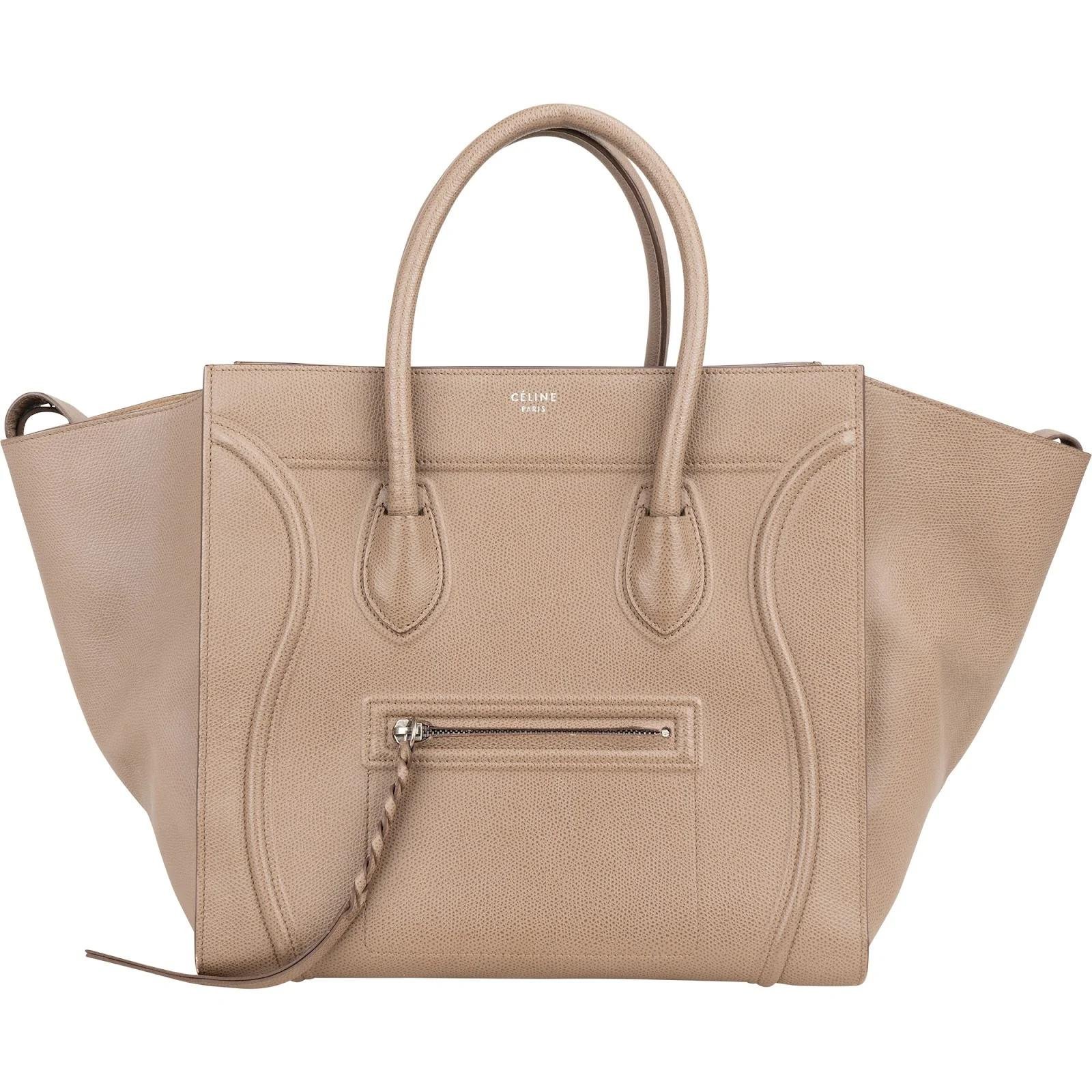 Phantom leather handbag