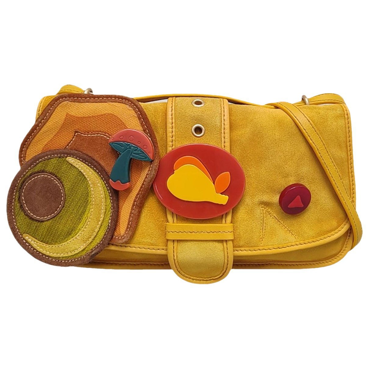 Vegan leather crossbody bag