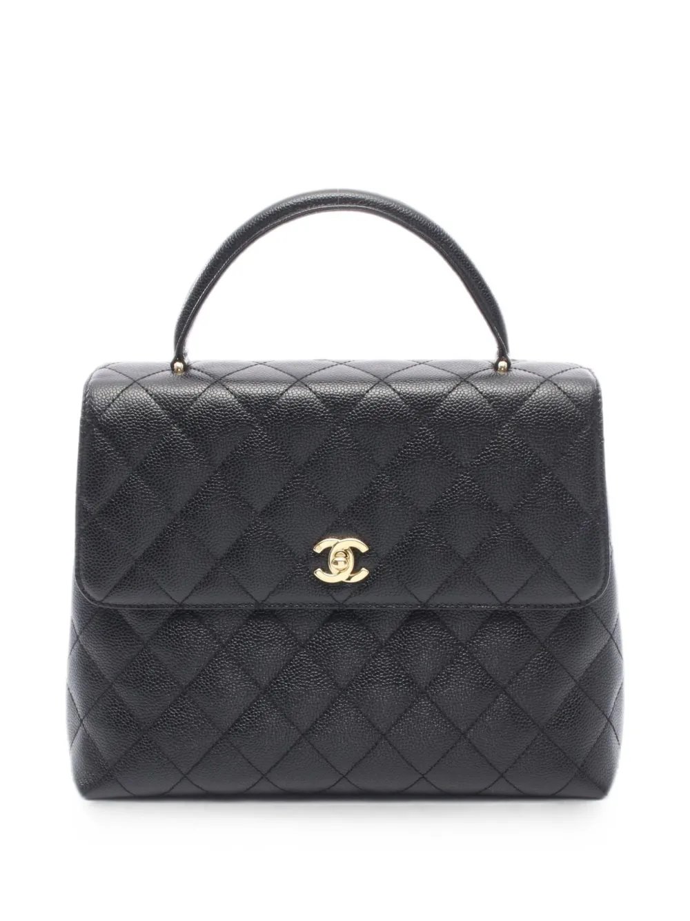 2003-2004 matelassé CC turn-lock handbag