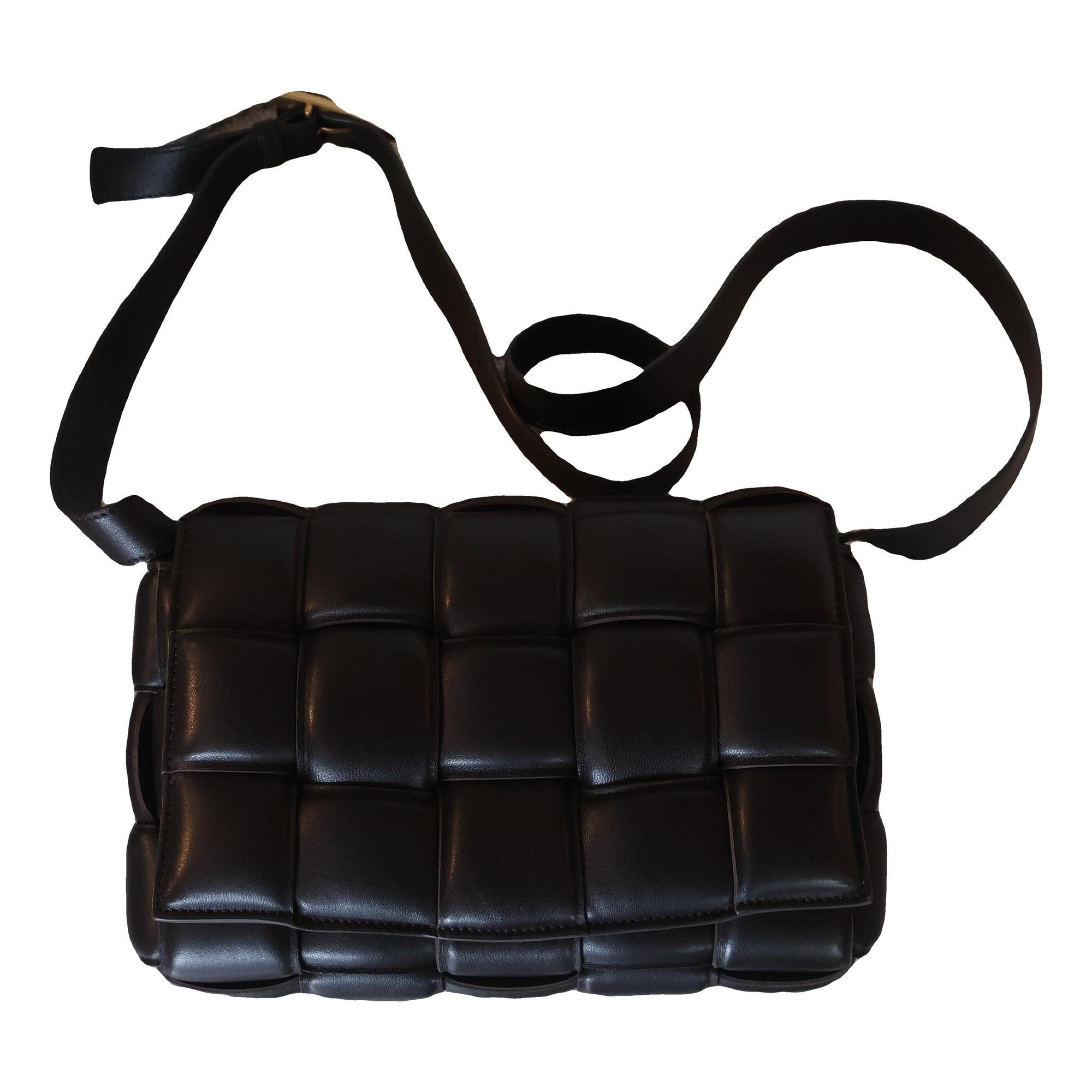 Cassette Padded leather crossbody bag