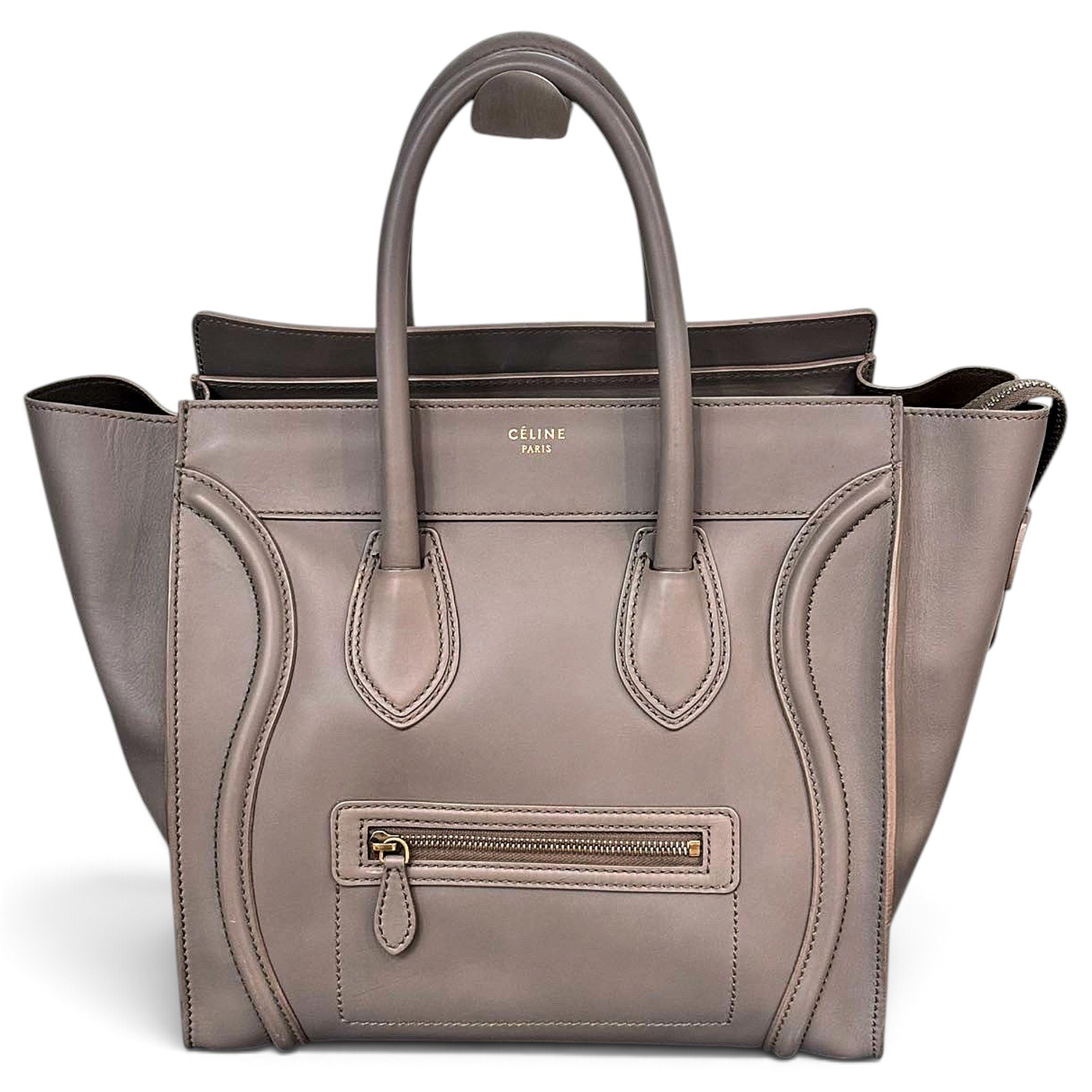 Leather backpack