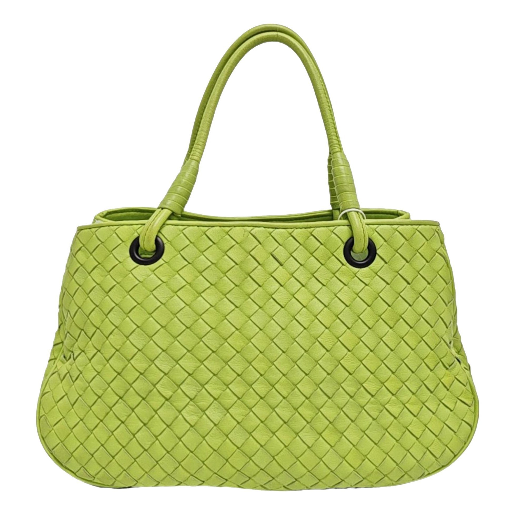 Parachute leather handbag