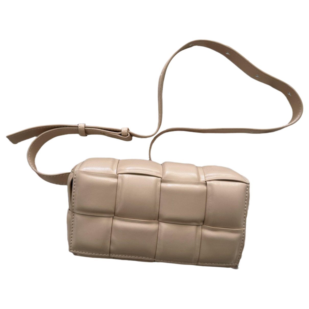 Cassette Padded leather handbag