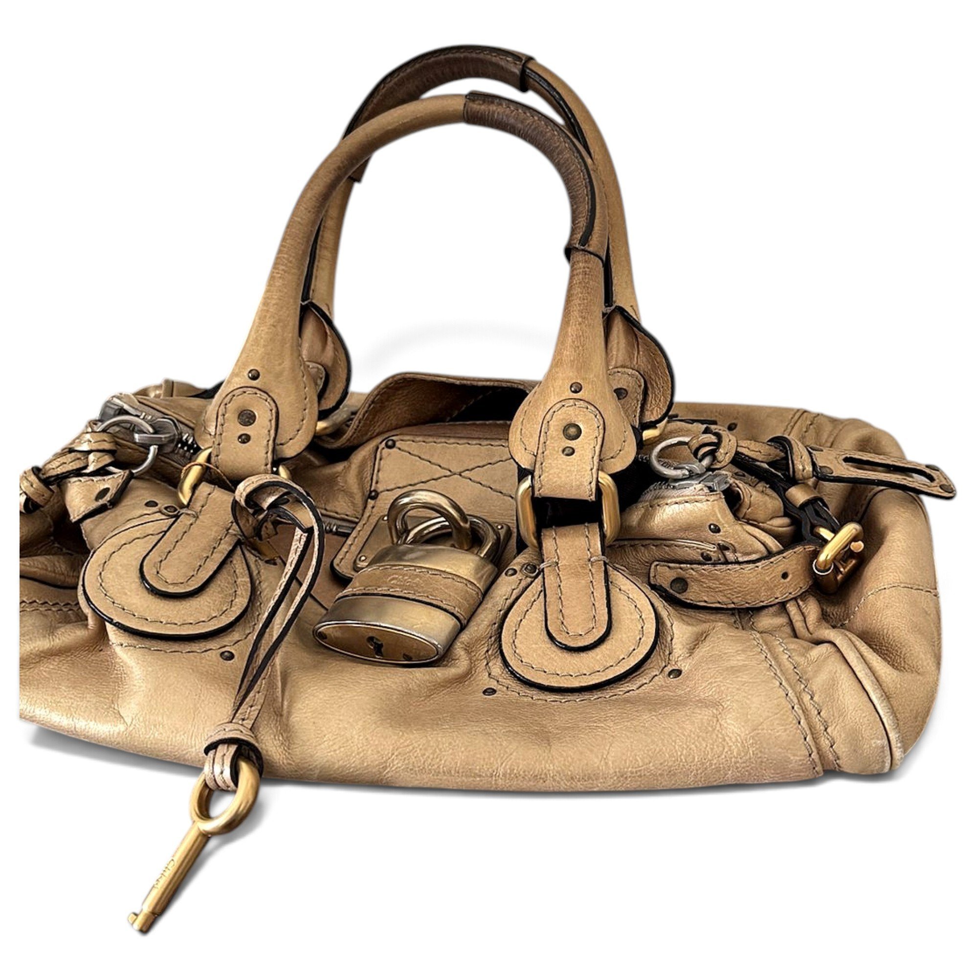 Paddington leather satchel