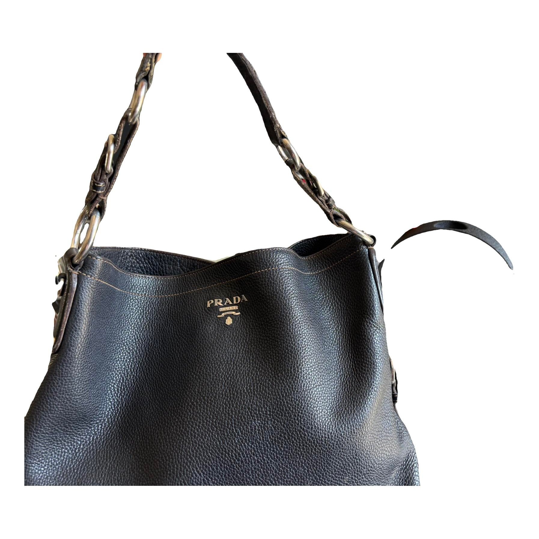 Leather handbag