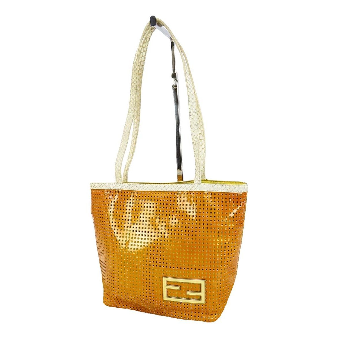Patent leather handbag