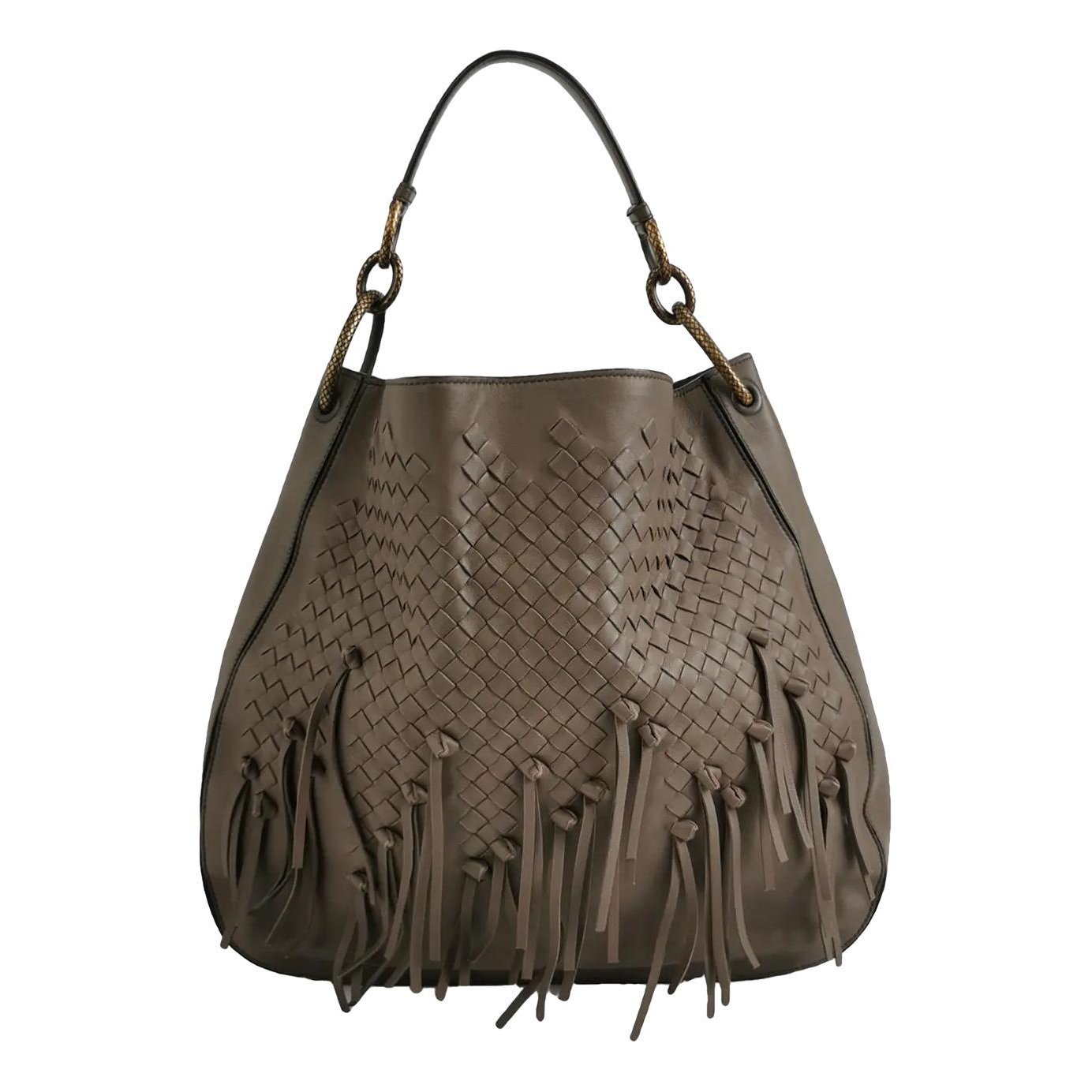 Leather handbag