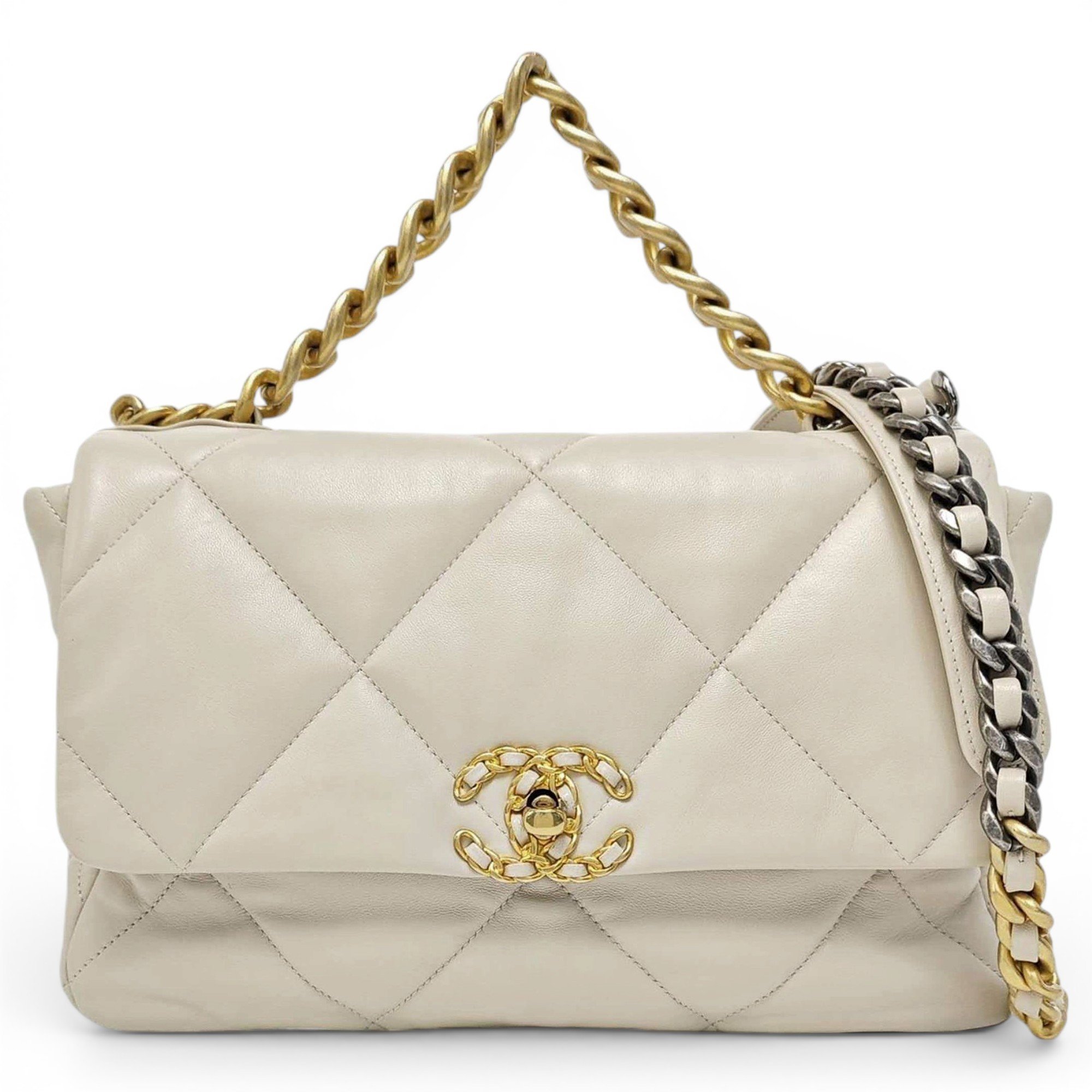 Chanel 19 leather handbag