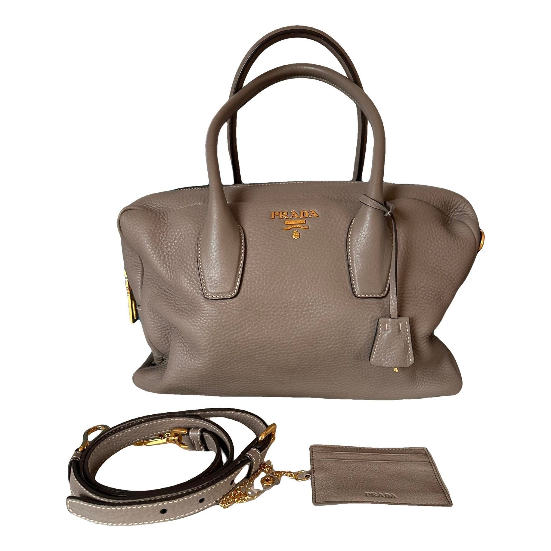 Leather handbag