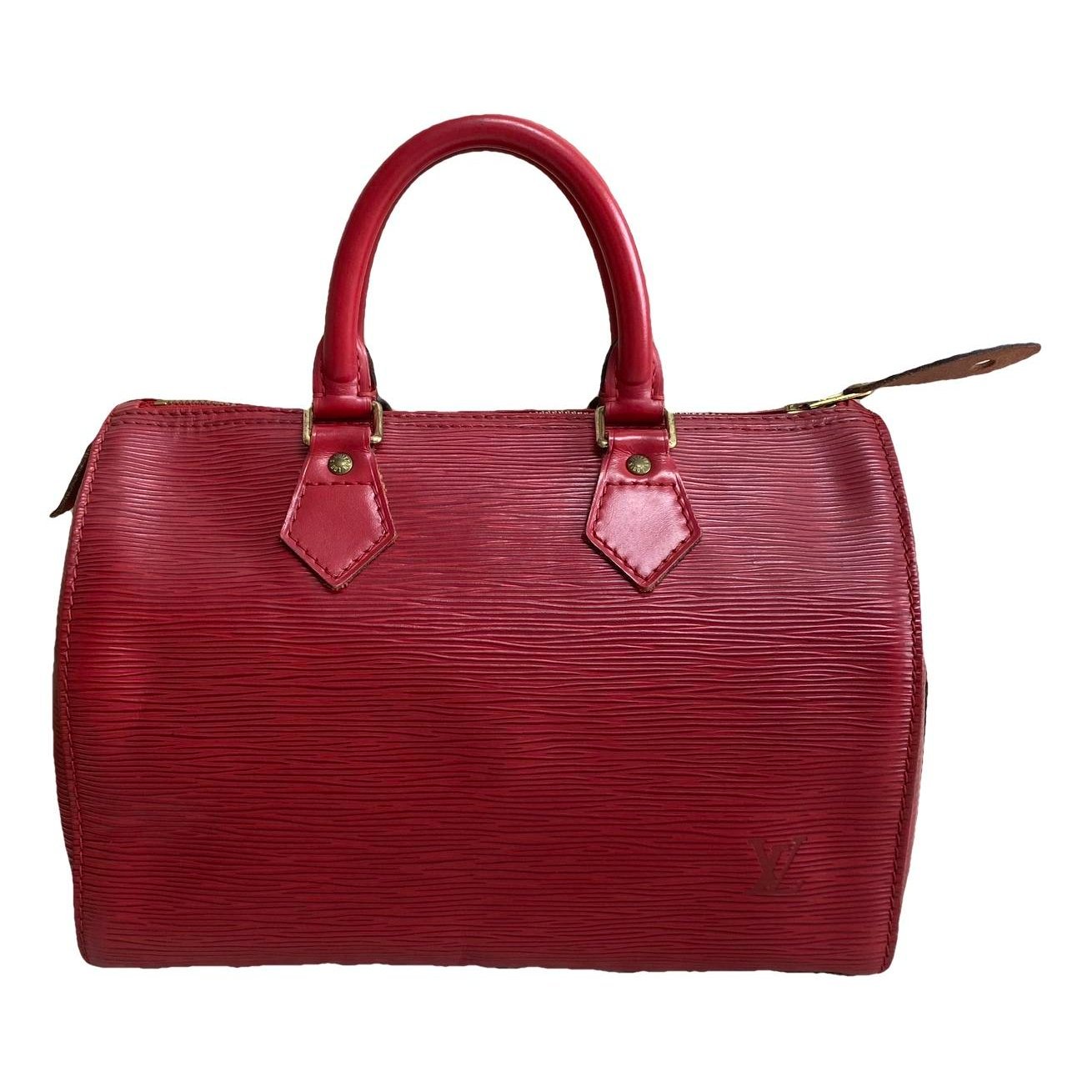 Speedy leather handbag