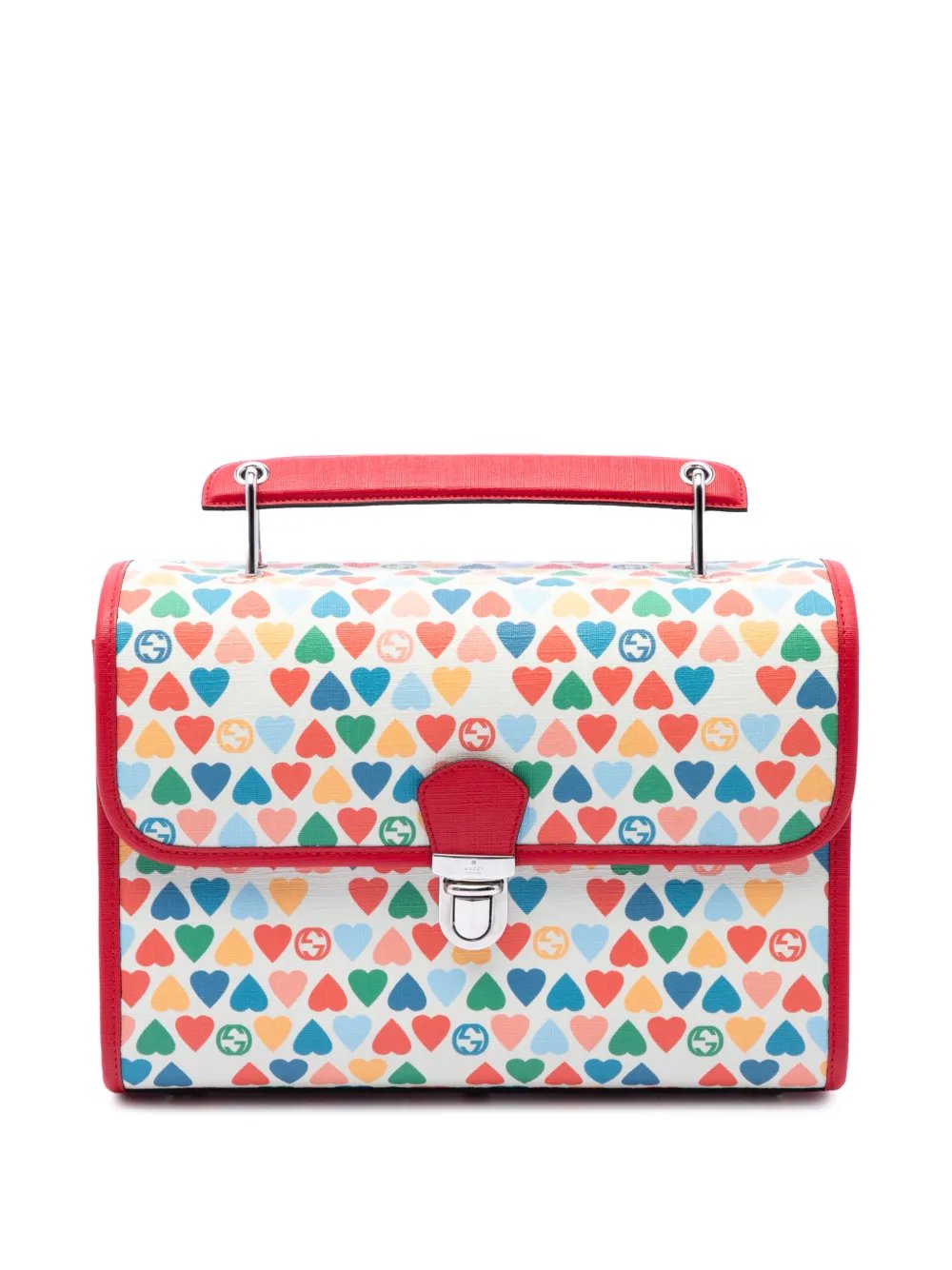 2016-2026 Childrens Coated Canvas Heart handbag