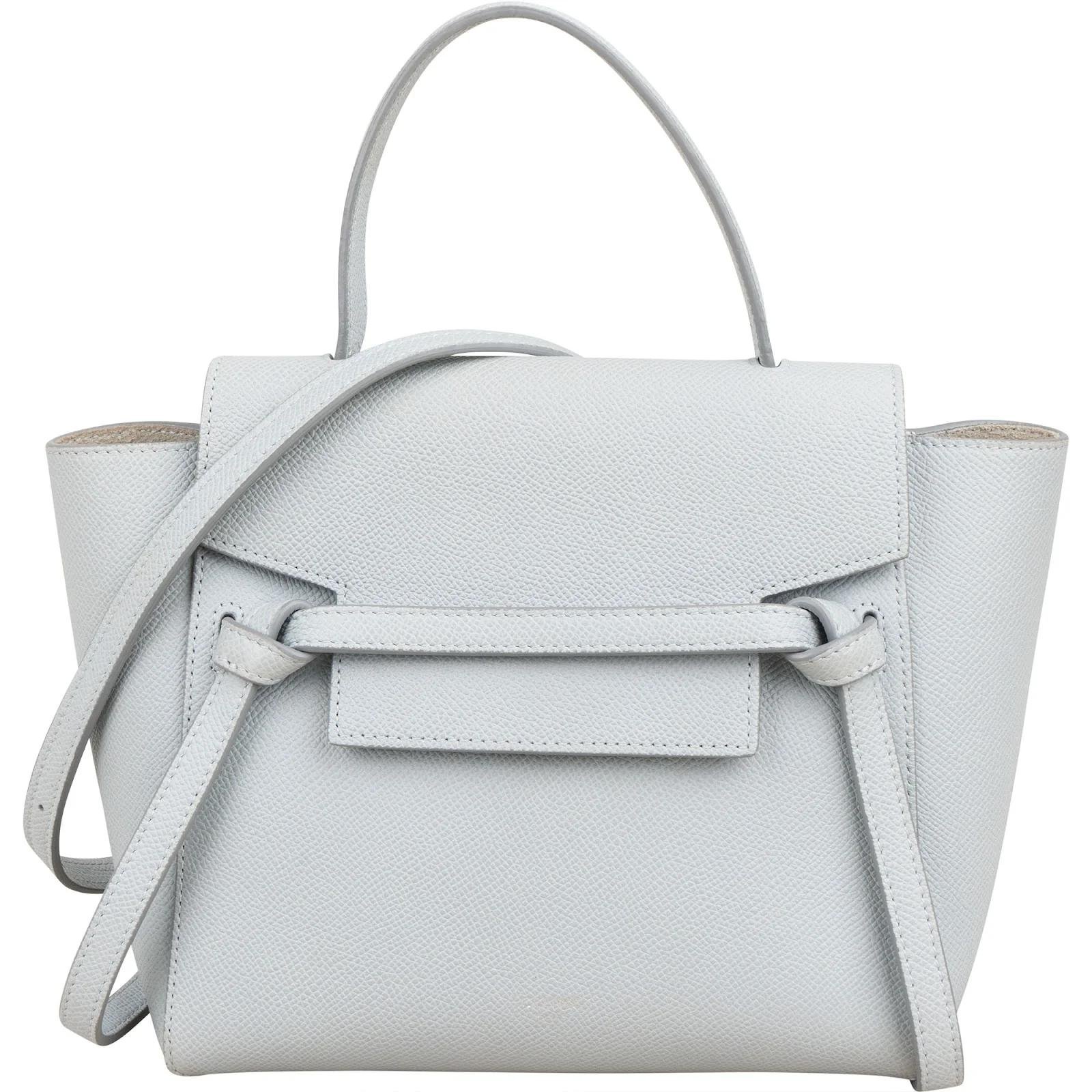 Belt leather crossbody bag