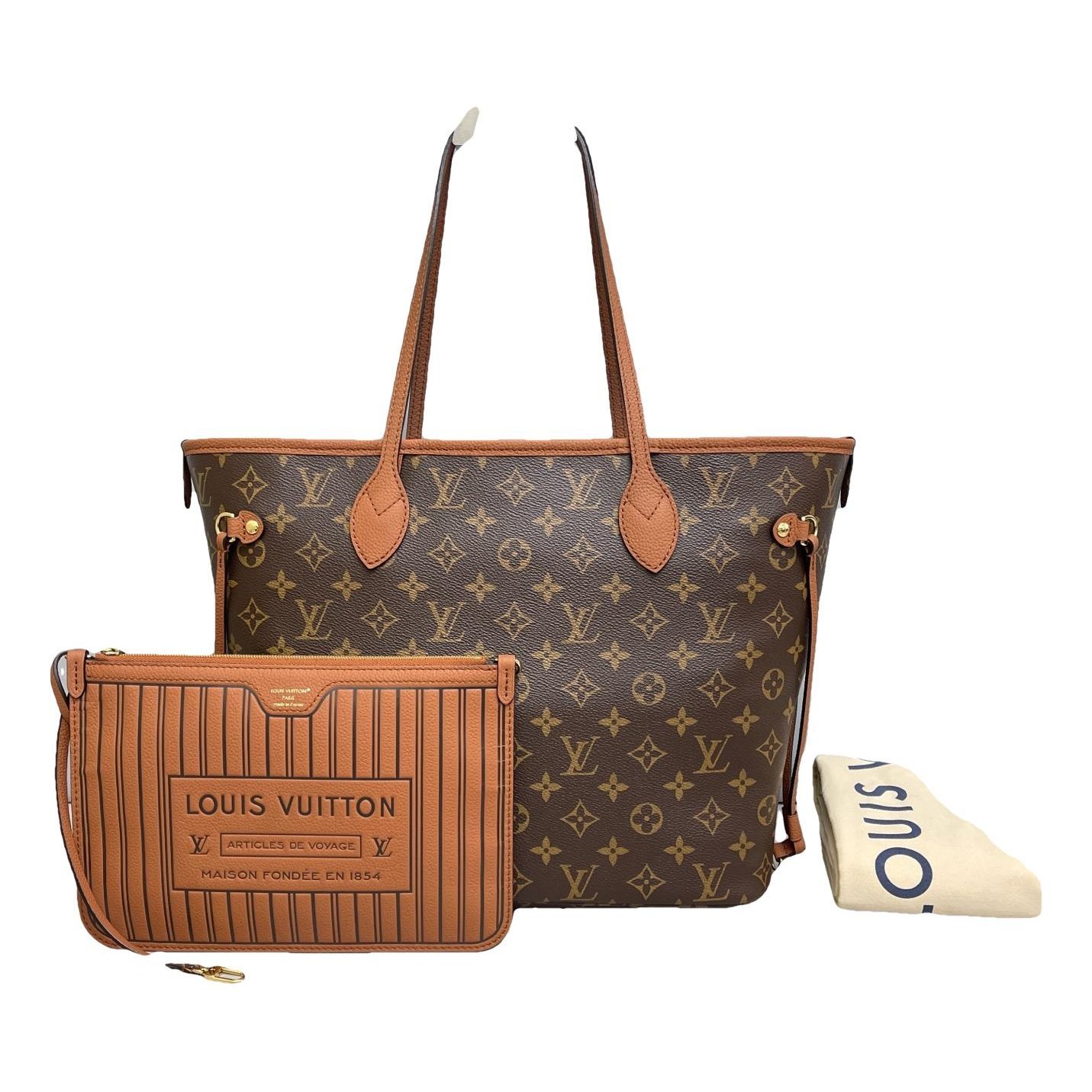 Neverfull leather handbag