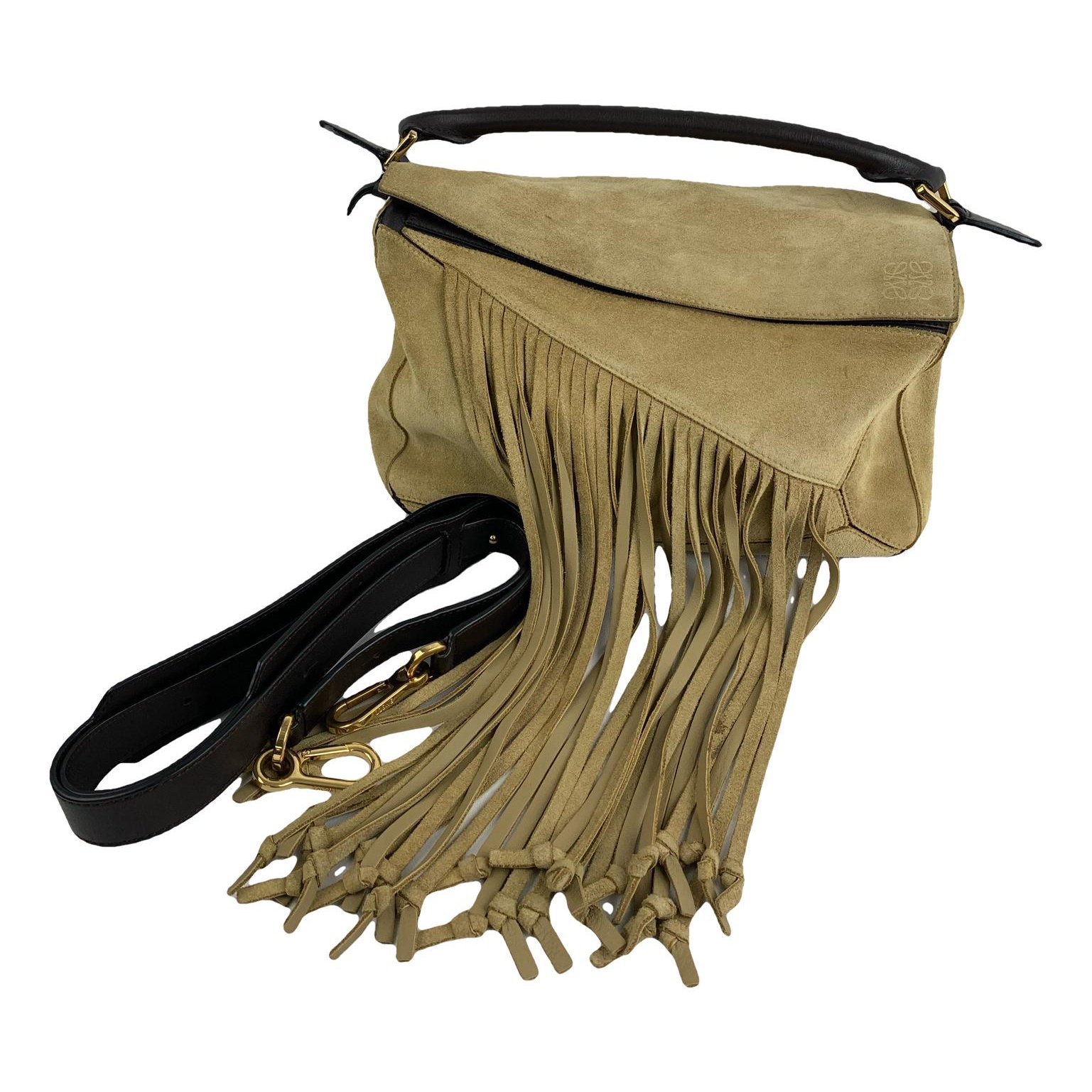 Puzzle cloth handbag
