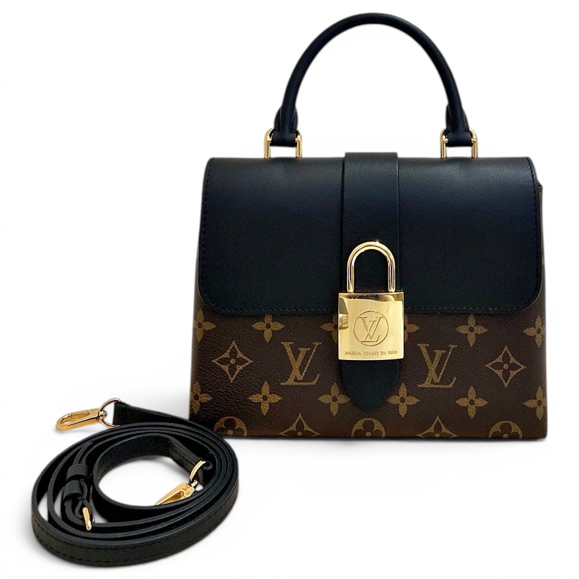 Locky BB leather handbag
