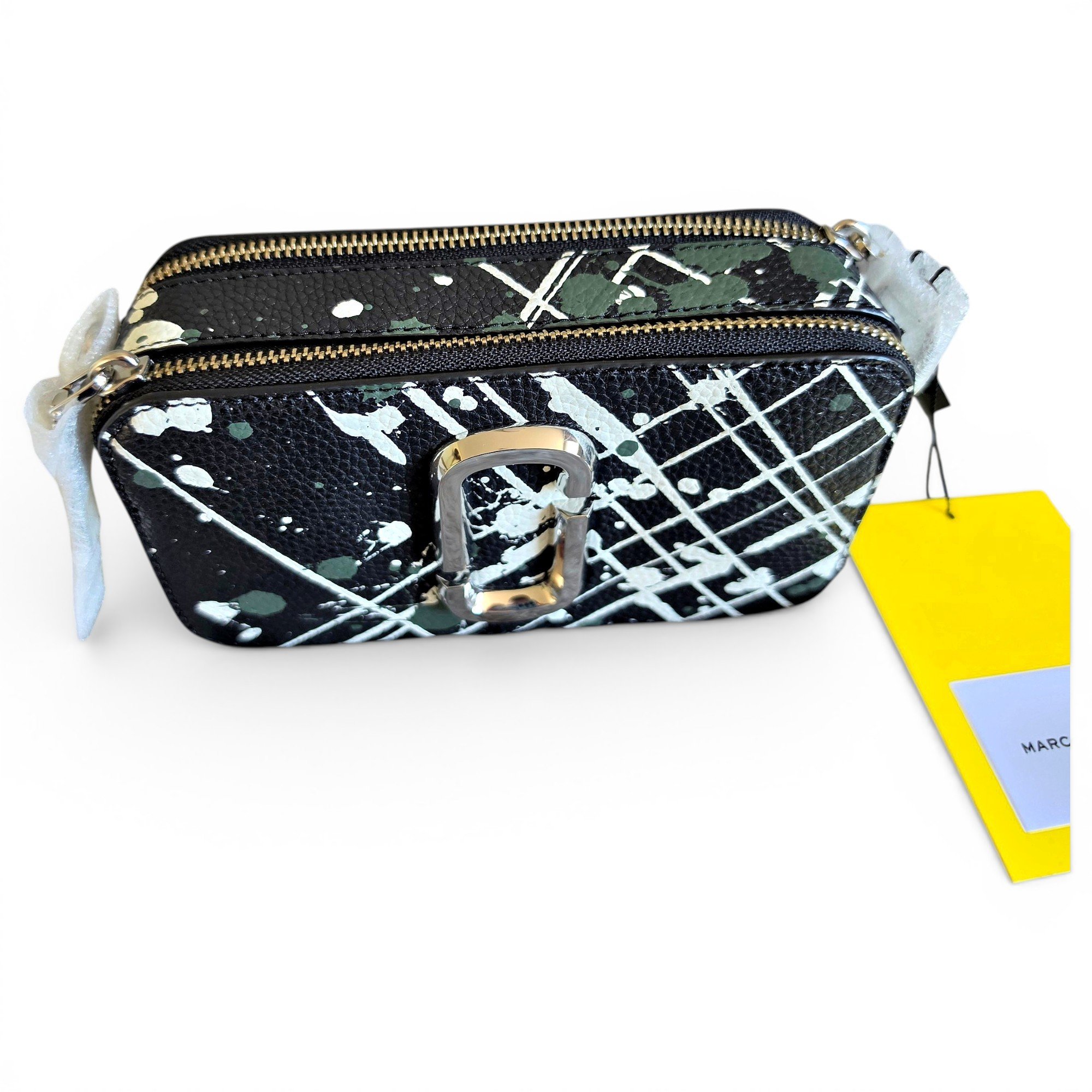 Snapshot leather crossbody bag