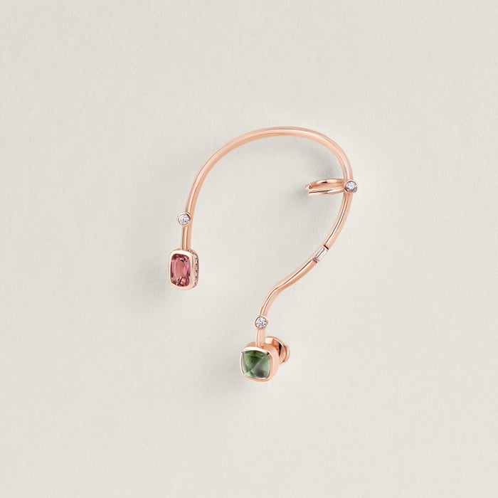 Sans Coloris Planètes & Météores Left Single Ear Climber Earring