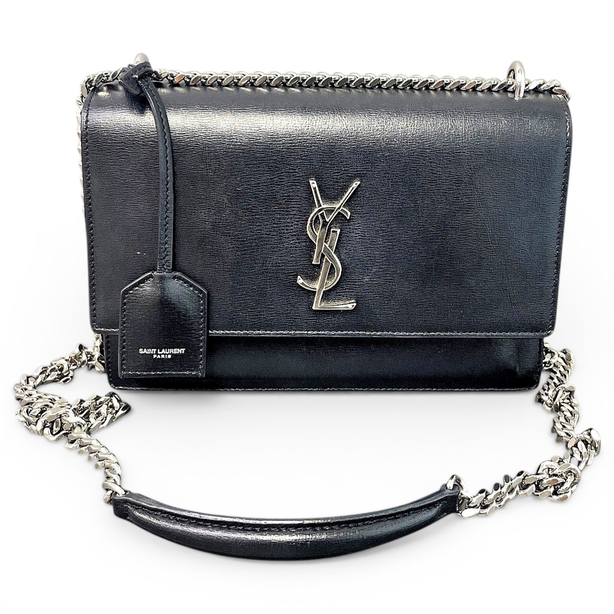 Sunset leather handbag