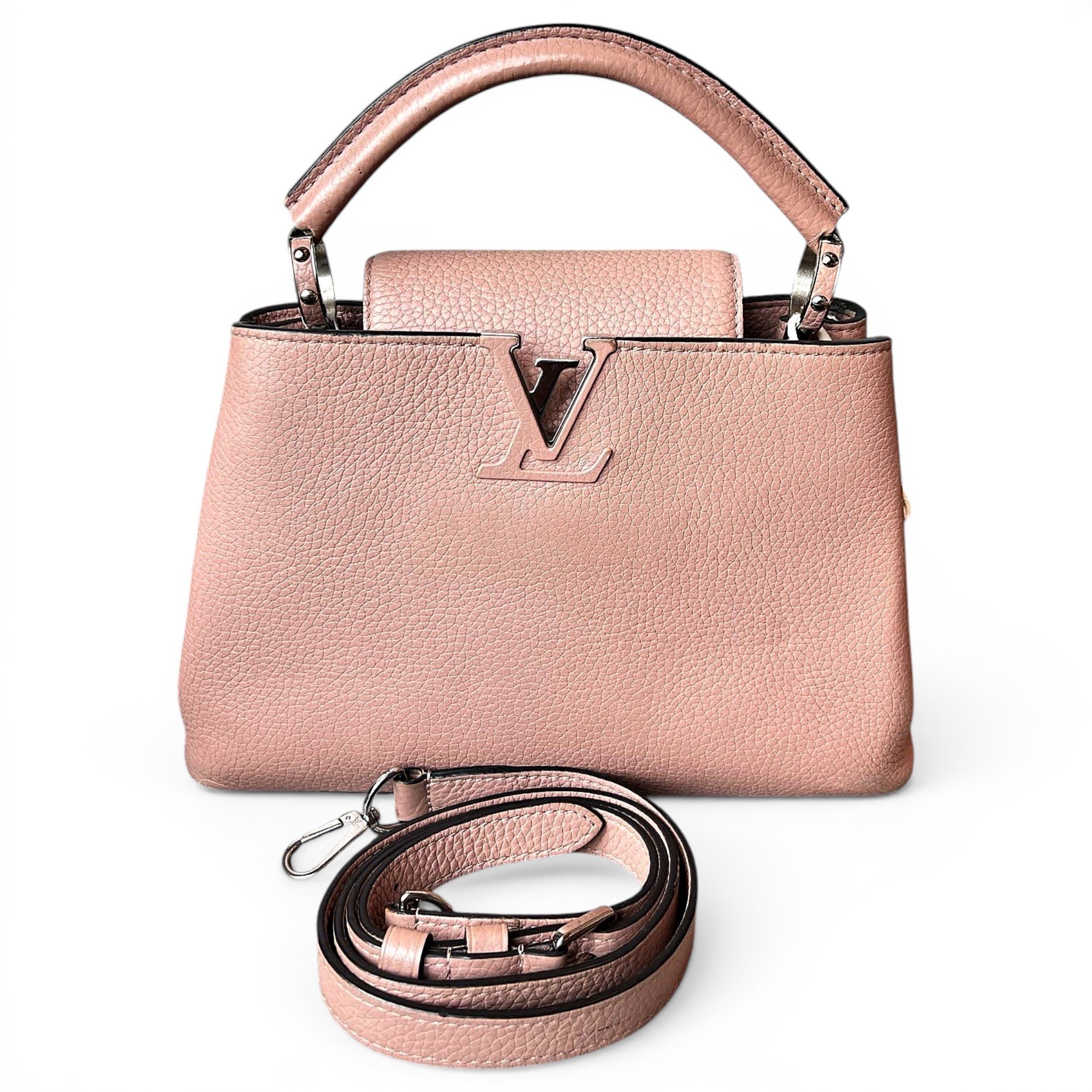 Capucines leather handbag