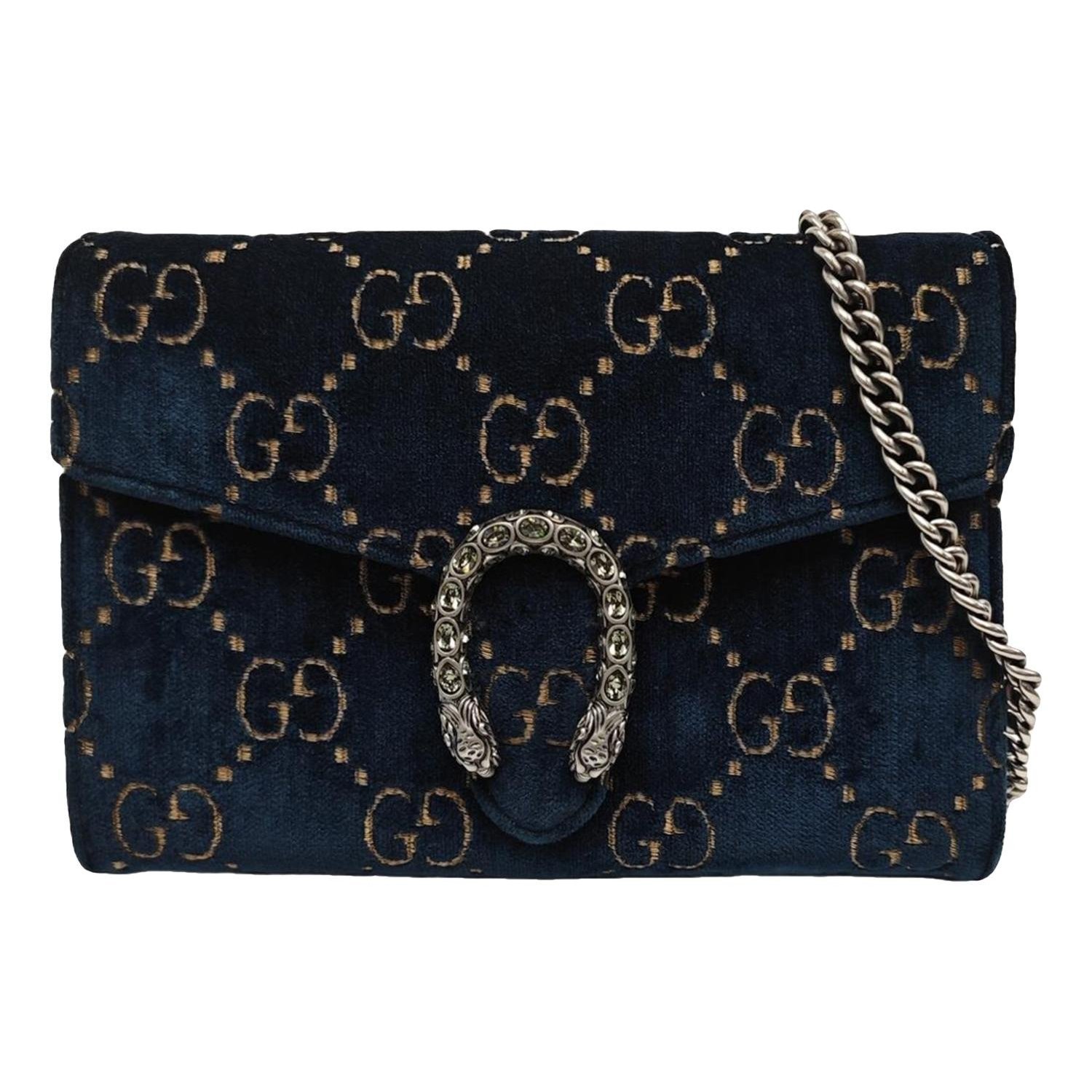 Dionysus velvet handbag