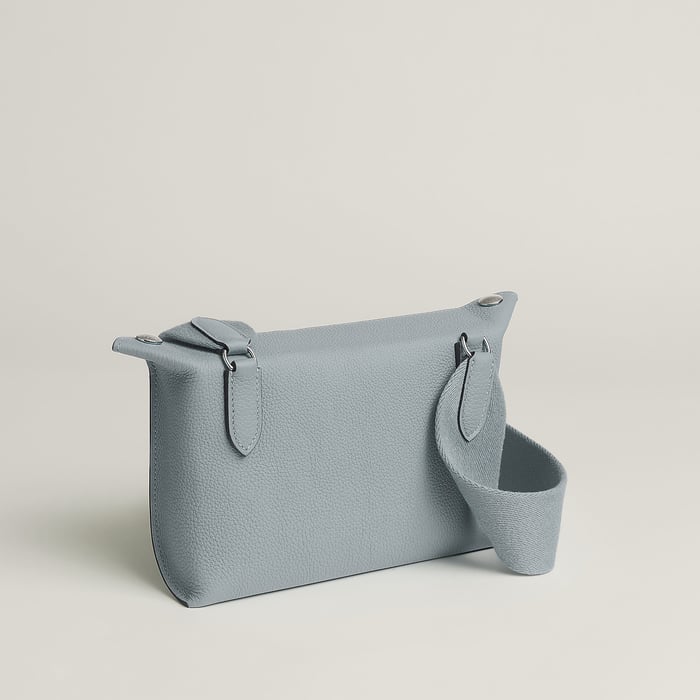Bleu Glacier Hermès Videpoches Bag