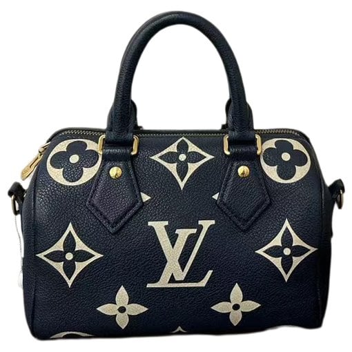 Speedy leather handbag
