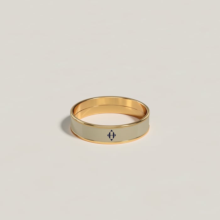 Marron Glacé Uni Ring, Small Model