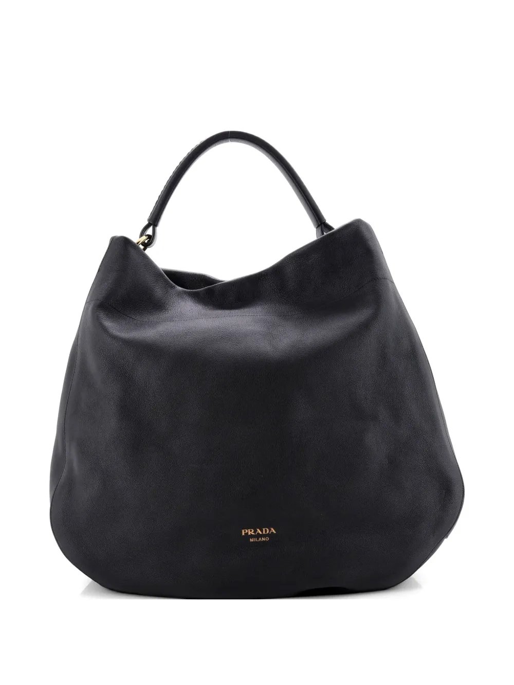 Slouch Leather Large hobo bag