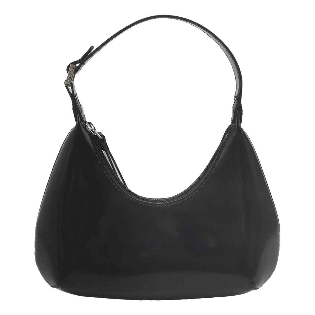 Amber leather handbag