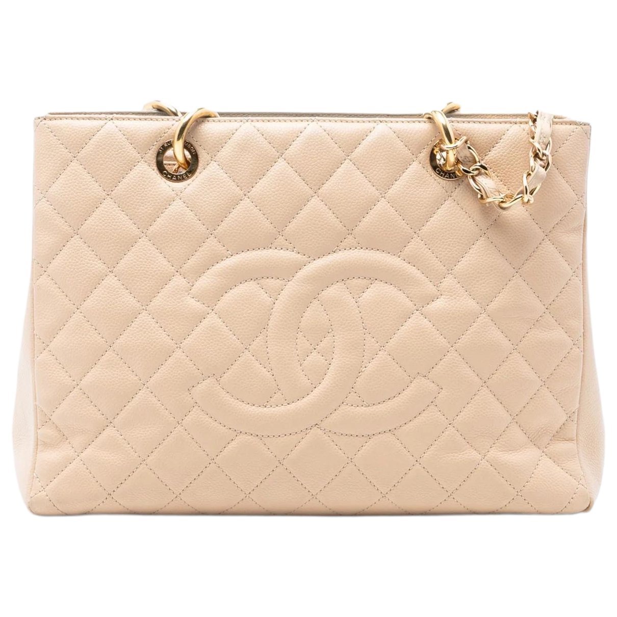 Grand shopping leather tote