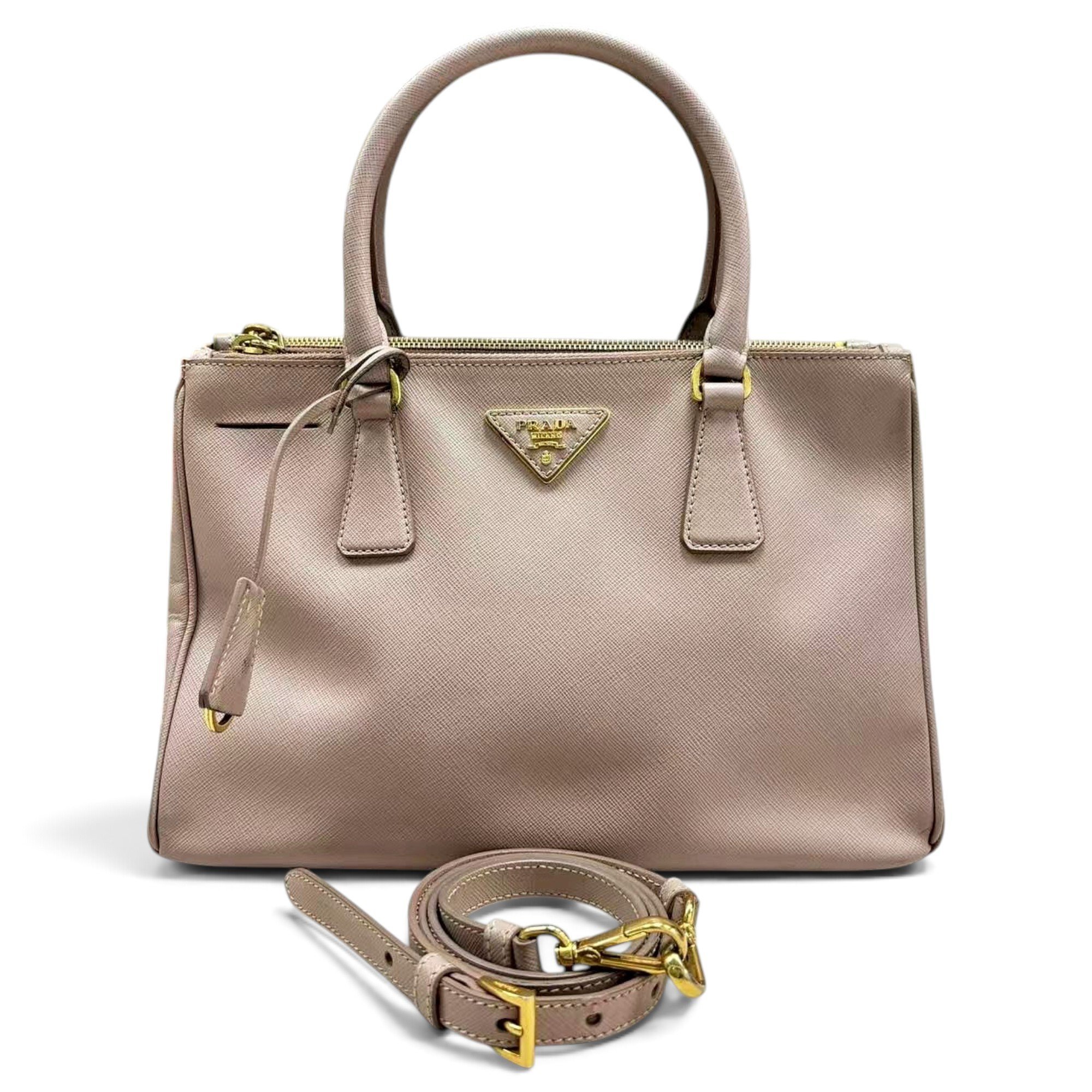 Galleria leather handbag