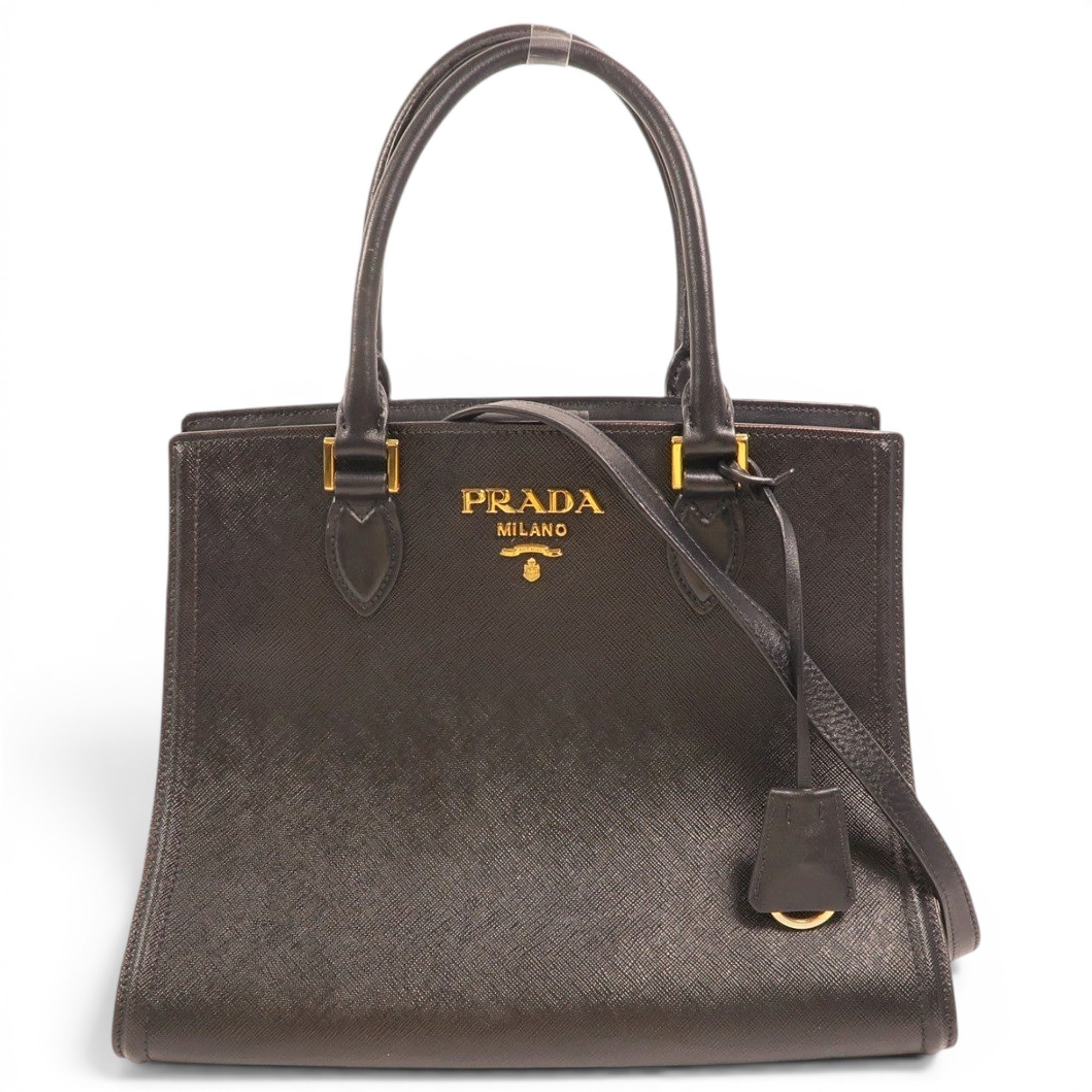 Leather tote