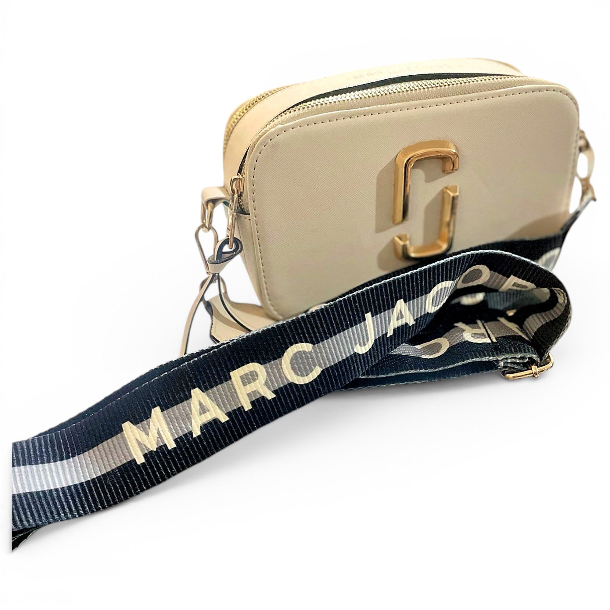 Snapshot leather crossbody bag