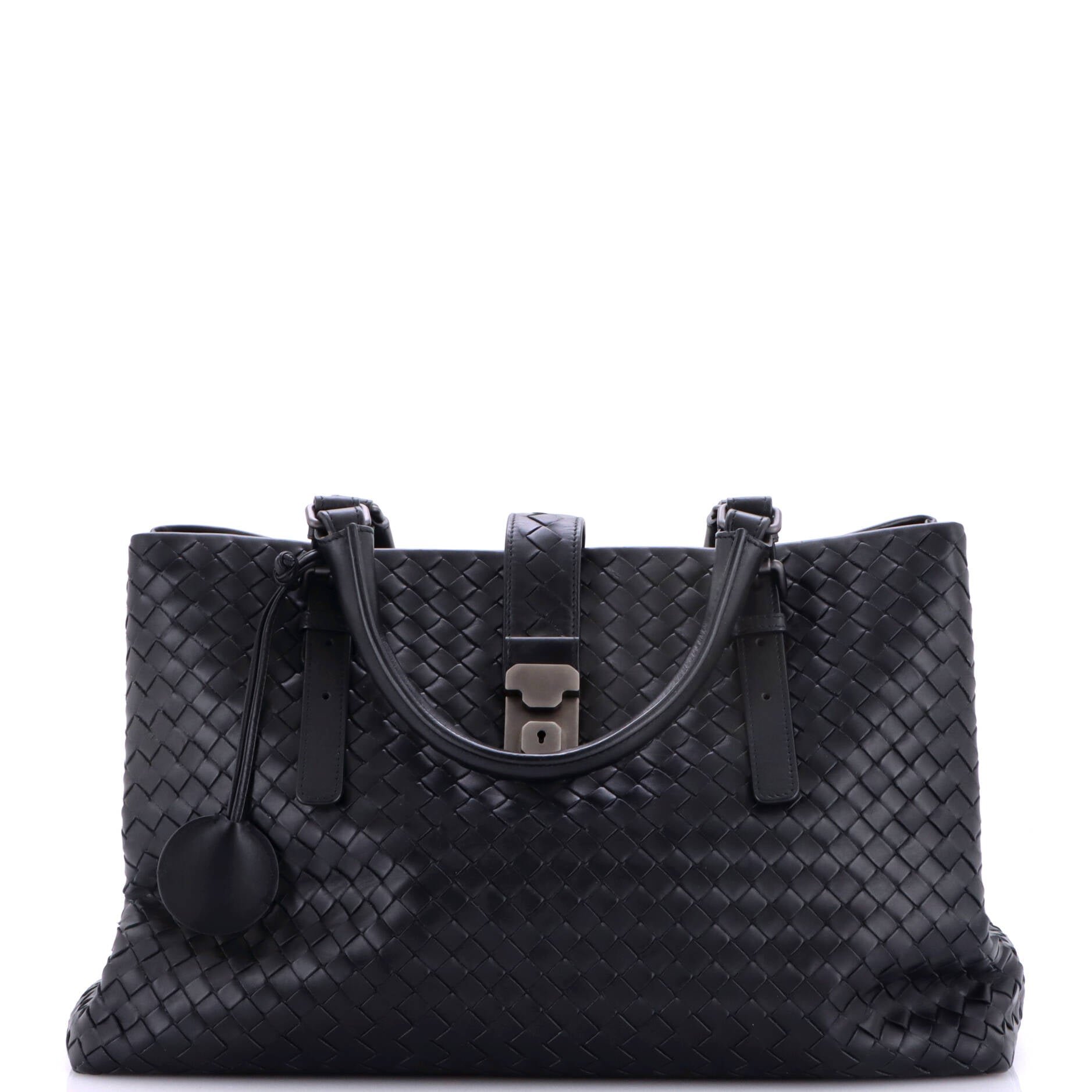 Roma Bag Intrecciato Nappa Medium