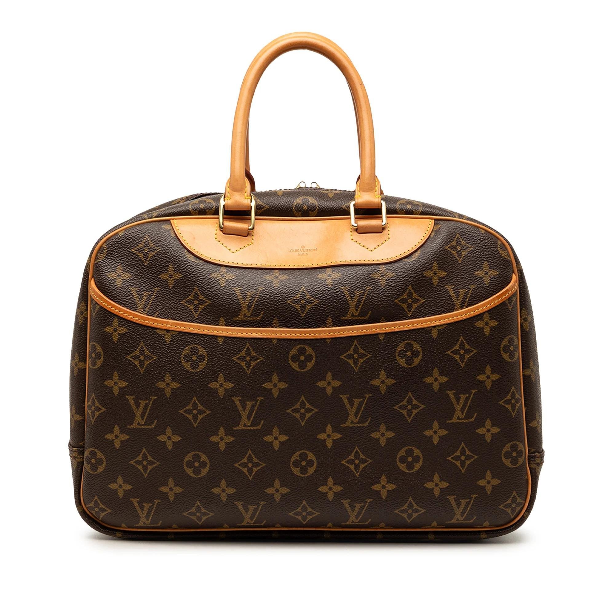 Deauville leather handbag
