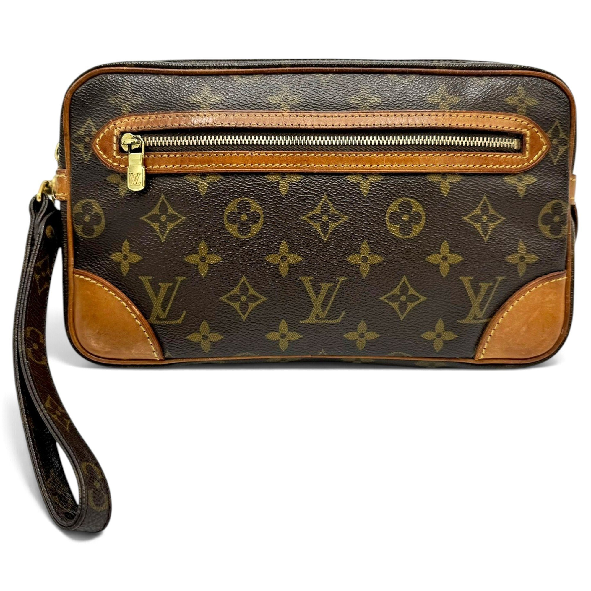 Marly Dragonne cloth clutch bag