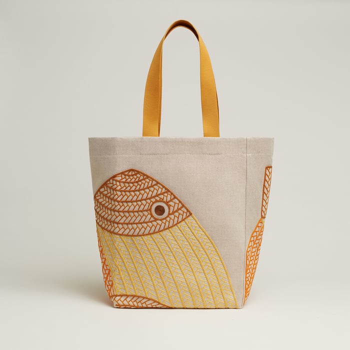 Poisson Natte Beach Bag