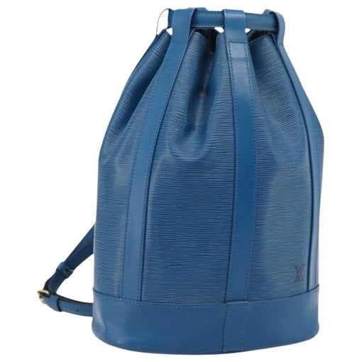 Randonnée leather handbag